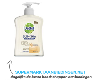 Dettol Wascrème extra care droge huid aanbieding