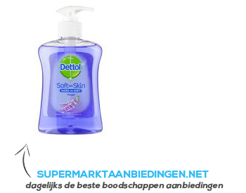 Dettol Wasgel verzachtend aanbieding