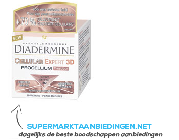 Diadermine DD cellular expert 3D day aanbieding