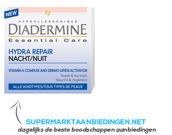 Diadermine Dermo nutrition nachtcrème aanbieding