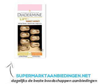 Diadermine Lift direct effect capsules aanbieding