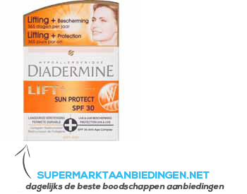 Diadermine Lift sun protection factor 30 aanbieding