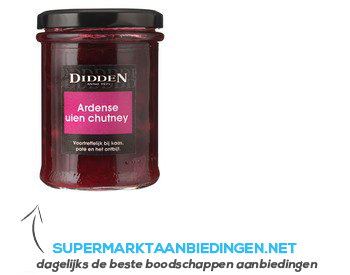 Didden Ardense uien chutney aanbieding