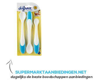 Difrax Voedingslepels (willekeurige kleur) aanbieding