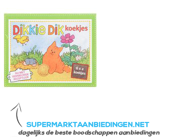 Dikkie Dik Koekjes aanbieding