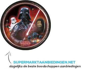 Disney Bordjes Star Wars aanbieding