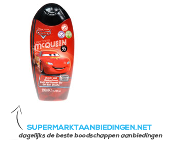 Disney Cars bath & showergel aanbieding