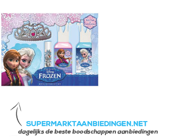Disney Frozen cadeauset royal sisters bath aanbieding