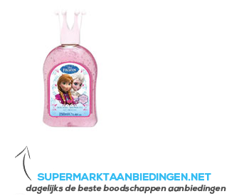 Disney Frozen shower gel shower glitter aanbieding