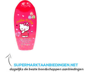 Disney Hello Kitty pink love bath & showergel aanbieding