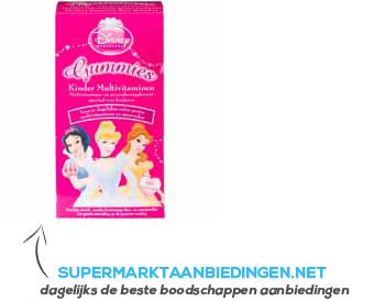 Disney Princess multivitamines gummies aanbieding