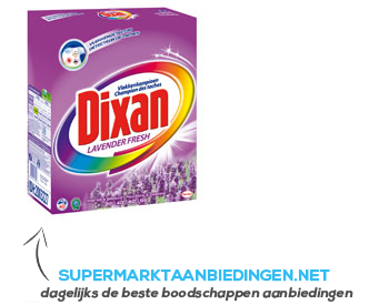 Dixan Powder lavender fresh aanbieding