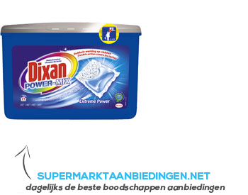 Dixan Power caps extreme power aanbieding