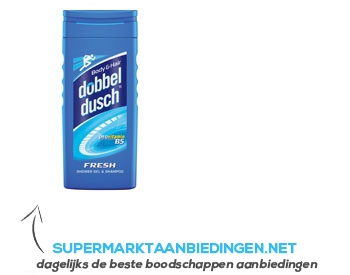 Dobbeldusch Fresh aanbieding