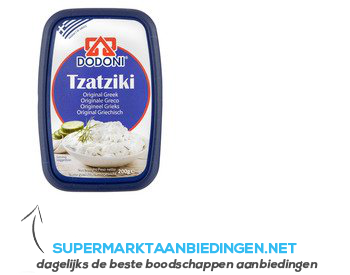 Dodoni Tzatziki aanbieding