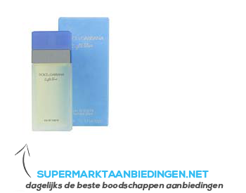 Dolce & Gabbana Light blue eau de toilette spray aanbieding