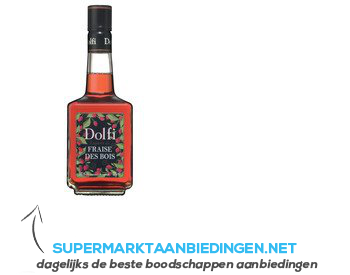 Dolfi Fraise des bois aanbieding