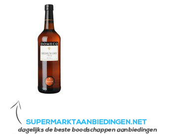 Domecq Sherry Medium Dry aanbieding