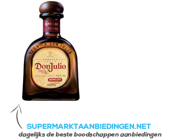 Don Julio Tequila reposado aanbieding