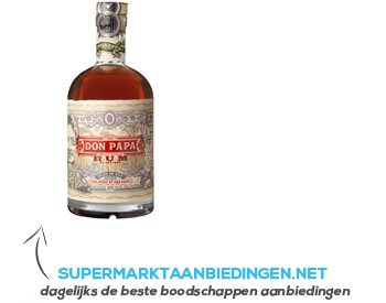 Don Papa 7 year old rum aanbieding