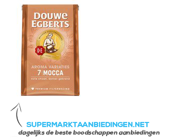 Contour Geladen maagpijn Douwe Egberts 7 Mocca snelfiltermaling | Supermarkt Aanbiedingen