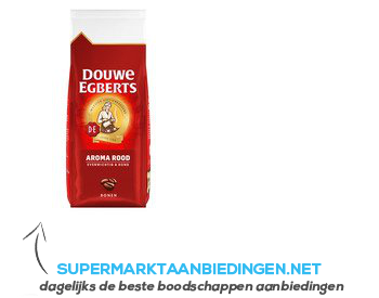 Douwe Egberts Aroma rood bonen aanbieding