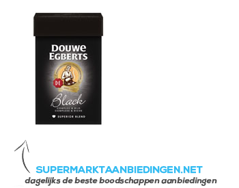 Douwe Egberts Arome 1753 black aanbieding