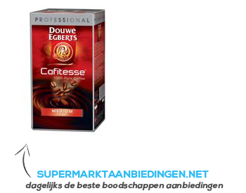 Douwe Egberts Cafitesse medium roast (diepvr) aanbieding