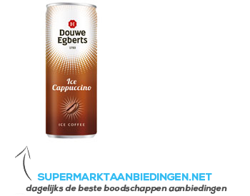 Douwe Egberts Ice cappuccino aanbieding