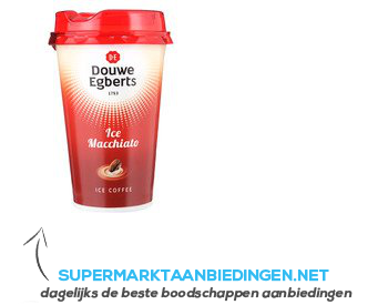 Douwe Egberts Ice macchiato aanbieding