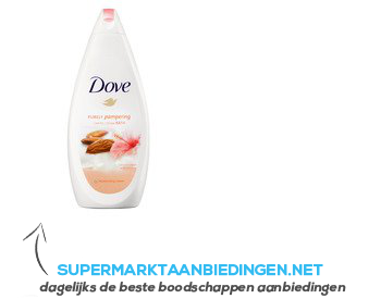 Dove Badschuim amandelmelk & hibiscus aanbieding