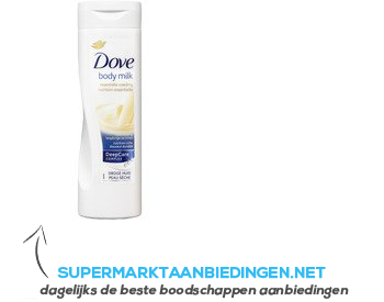 Dove Body milk essential aanbieding