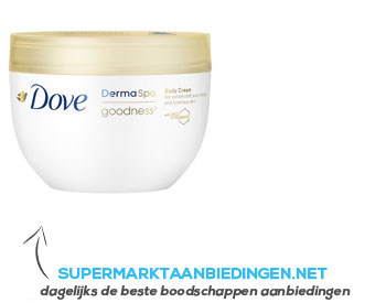 Dove Bodycrème goodness3 aanbieding