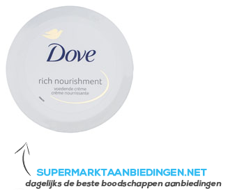 Dove Bodycrème rich nourishment aanbieding