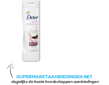 Dove Bodylotion kokosmelk & jasmijnblaadjes aanbieding