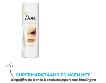 Dove Bodylotion sheabutter & vanille aanbieding