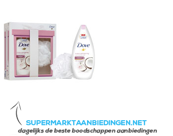 Dove Cadeaupakket coconut puff aanbieding