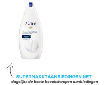 Dove Deeply nourishing douchecrème aanbieding