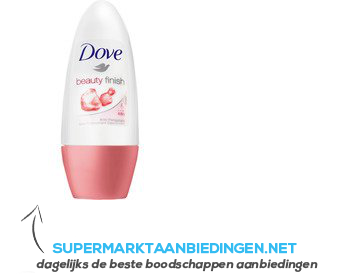 Dove Deodorant roller beauty finish aanbieding