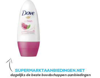 Dove Deodorant roller go fresh pomegranate aanbieding