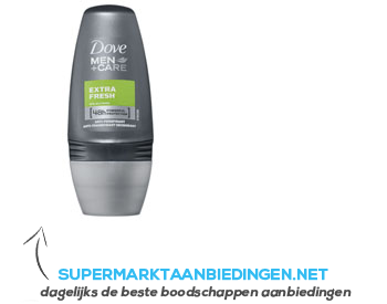 Dove Deodorant roller men care extra fresh aanbieding