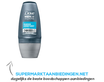 Dove Deodorant roller men clean comfort aanbieding