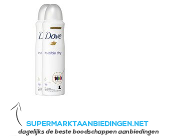 Dove Deodorant spray men care invisible dry aanbieding
