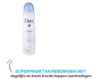 Dove Deodorant spray original aanbieding