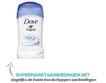 Dove Deodorant stick original aanbieding