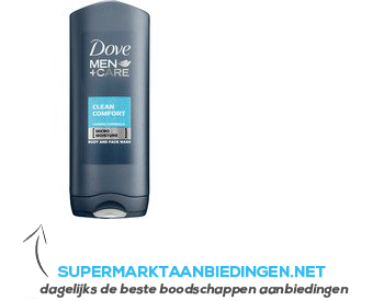 Dove Douche gel men care clean comfort aanbieding