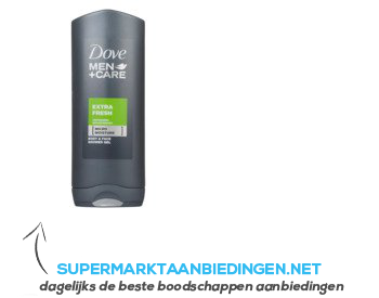 Dove Douche gel men care extra fresh aanbieding