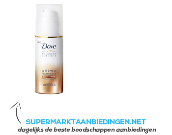 Dove Haar serum ultime nourishment aanbieding