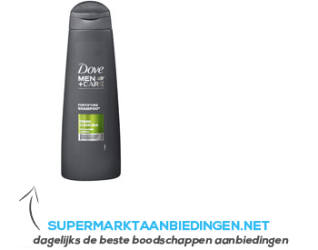 Dove Men care shampoo fresh clean 2-in-1 aanbieding