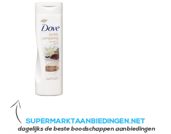Dove Purely pampering lotion aanbieding